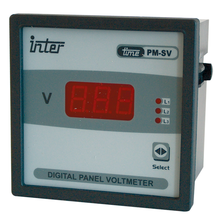 ACVMD-K-72-500 - Digitális 3 fázisú váltakozó áramú voltmérő, direkt