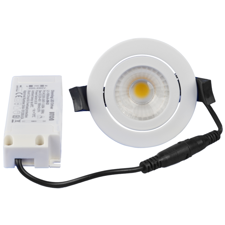 DLCOBD13W - Kör alakú LED mélysugárzó, forgatható
