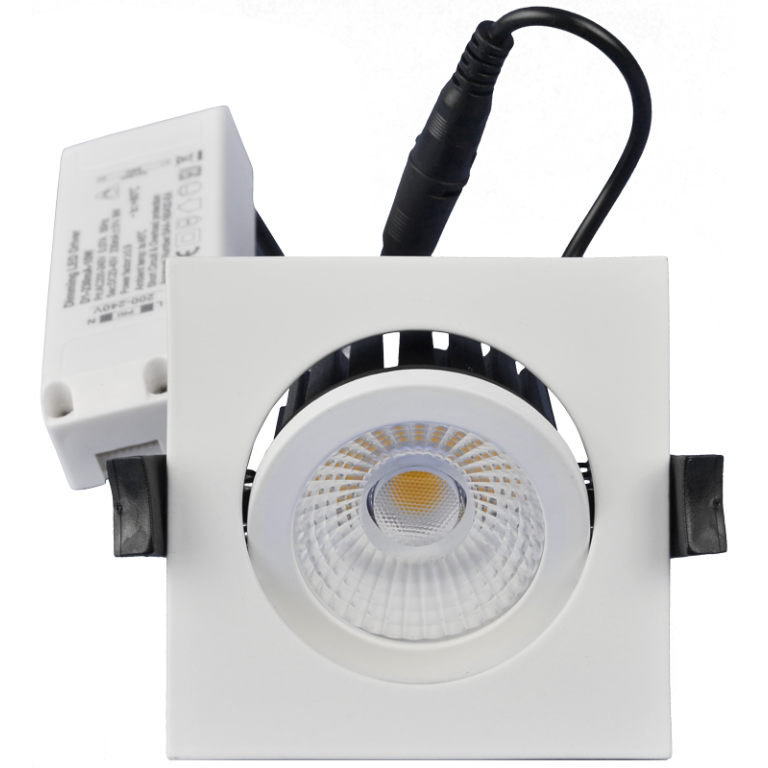 DLNCOBD13W - Négyzet alakú LED mélysugárzó,forgatható