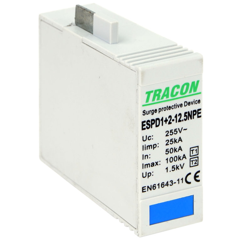 ESPD1+2-12.5NPE - T1+T2 AC típusú túlfeszültséglevezető betét 12.5 NPE