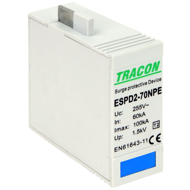 ESPD2-70NPEO - T2 AC típusú túlfeszültség levezető betét 70 NPE