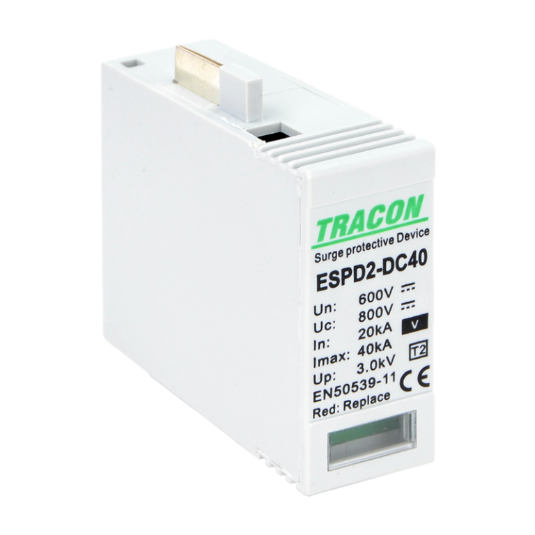 ESPD2-DC40-600VO - T2 DC típusú V túlfeszültség levezető betét 600V