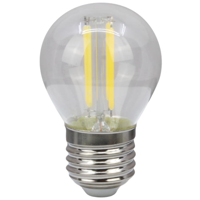 FILG454WW - COG LED gömb fényforrás, átlátszó