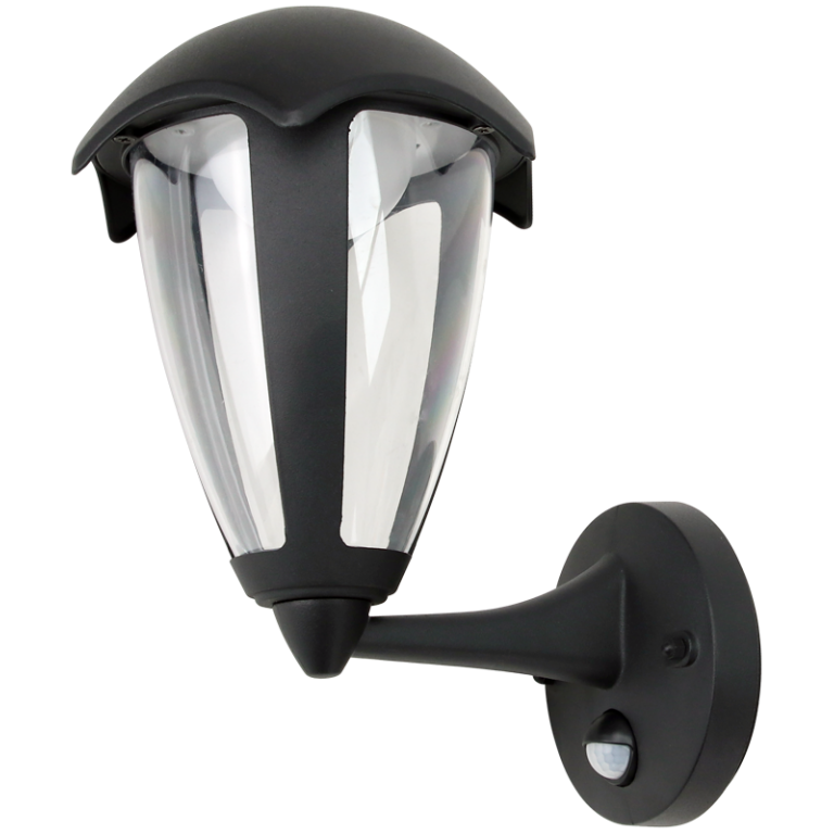 GARUM8W - LED kültéri fali lámpa mozg.érz.álló kar