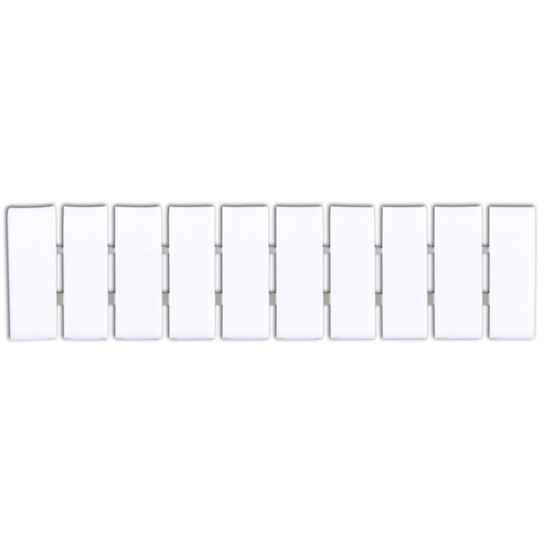 J4 - Jelölőlapka TSKA, TSKB sorozatkapocshoz, (10 modul), W=4mm