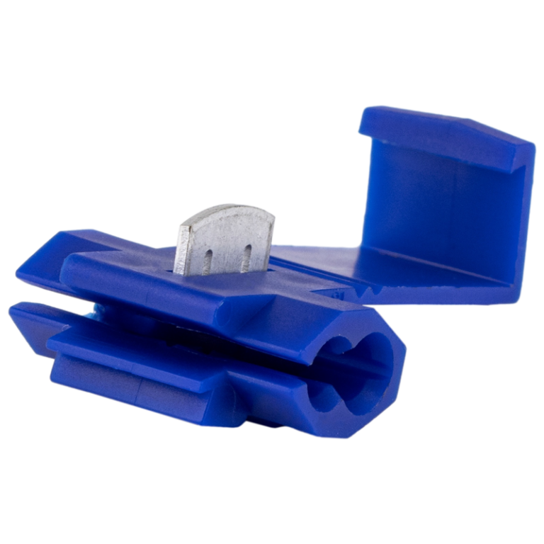 KL - Késes leágaztató (PVC), ónozott elektrolitréz, kék