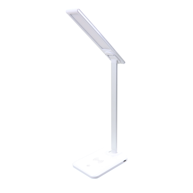 LALW5W - LED asztali lámpa,szab.fényerő,színhőm,vezetéknélk.töltő