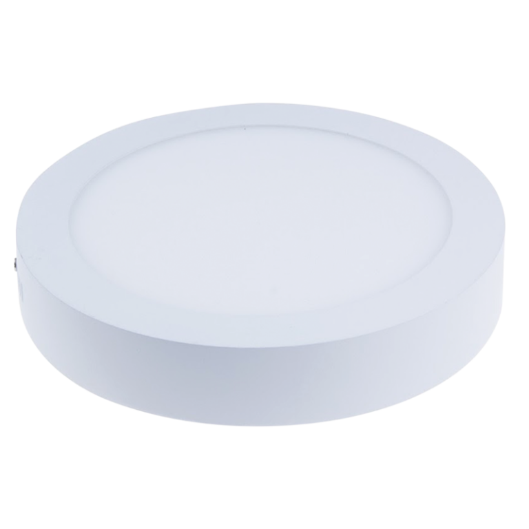 LED-DLF-6NW - Falon kívüli LED mélysugárzó, kerek, fehér