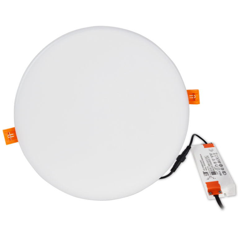 LED-DLIP-28NW - Védett, beépíthető LED mélysugárzó, kerek
