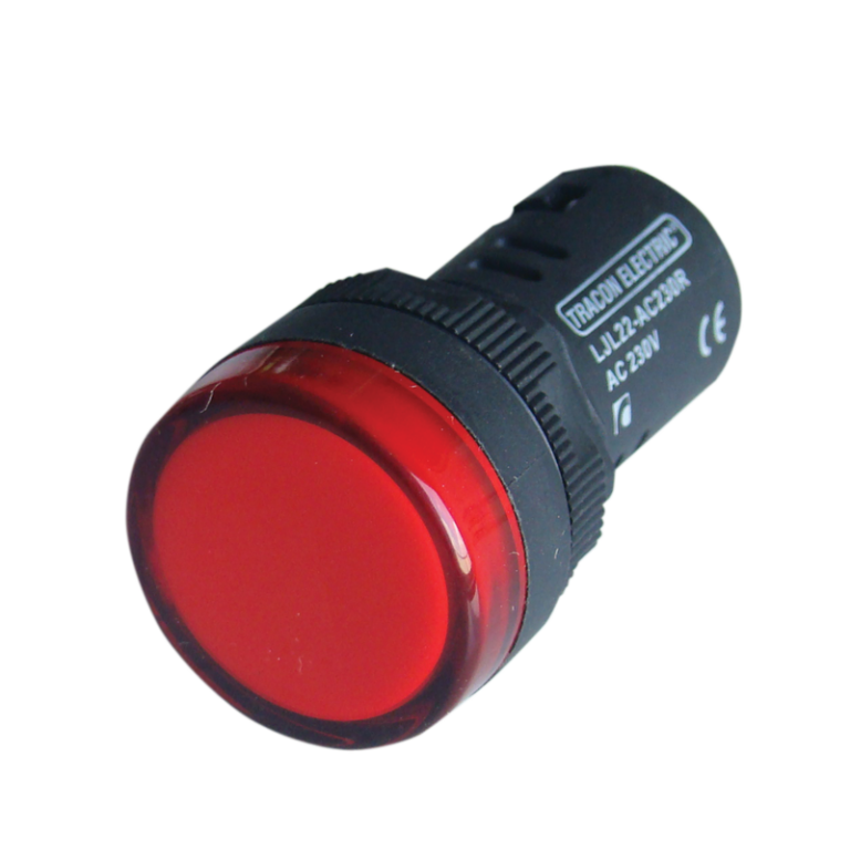 LJL22-RA - LED-es jelzőlámpa, piros