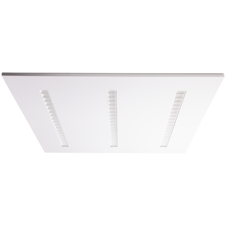 LPG606050NW - Sávos LED panel, négyzet, fehér