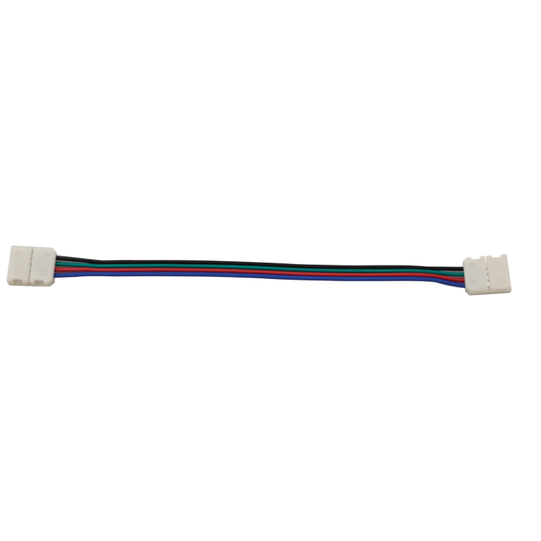 LSZTCRGB - Forrasztás nélk. gyorscsatl. RGB LED szalagokhoz 15 cm vez.