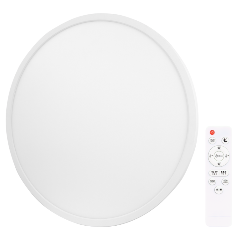MFCRGB36W - Kerek mennyezeti lámpa, távirányítóval, RGB-vel