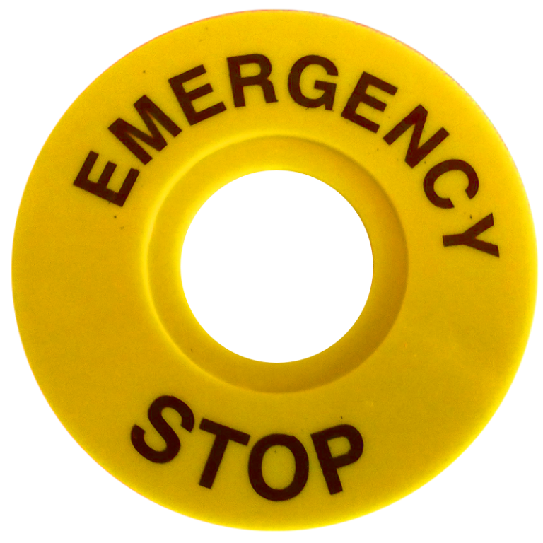 NYG3-ES60 - EMERGENCY STOP lap