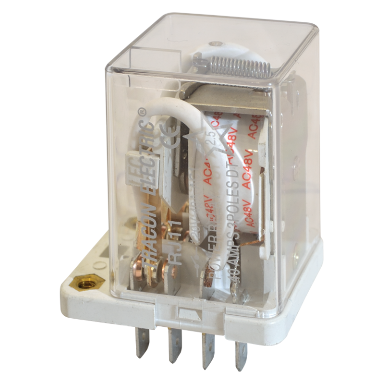 RJ11-12DC - Nagyteljesítményű relé