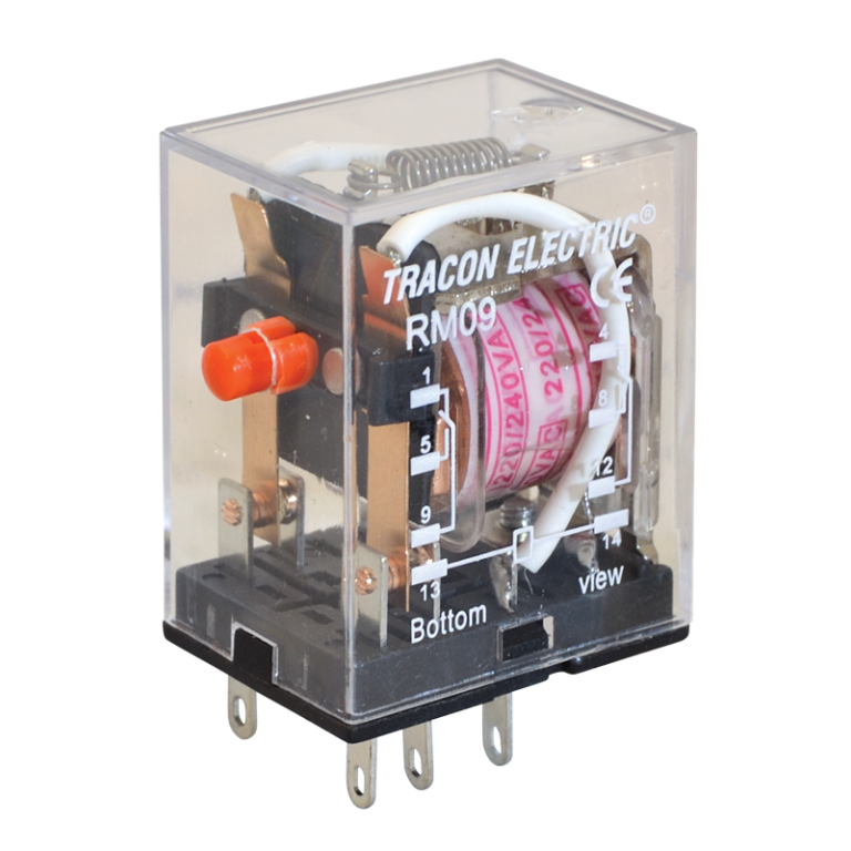 RM09-12DC - Miniatűr relé