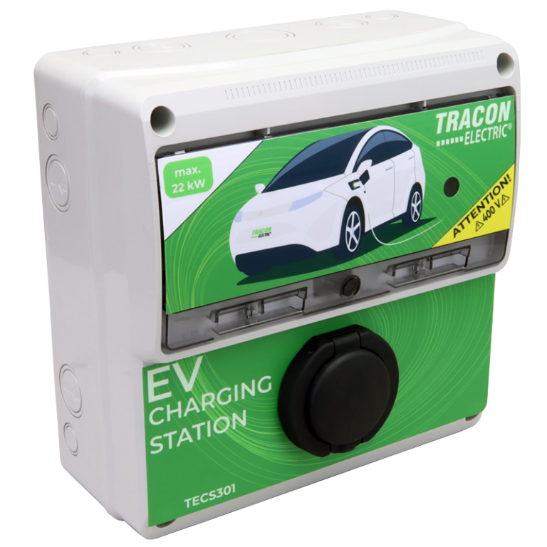 TECS301 - E-AUTÓ TÖLTŐÁLLOMÁS 22kW