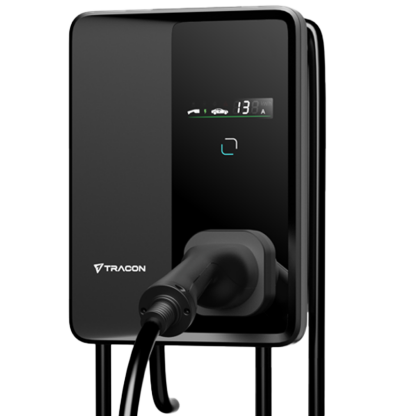 TECS303P - E-AUTÓ TÖLTŐÁLLOMÁS 22kW Type2Csatlakozó dugóval