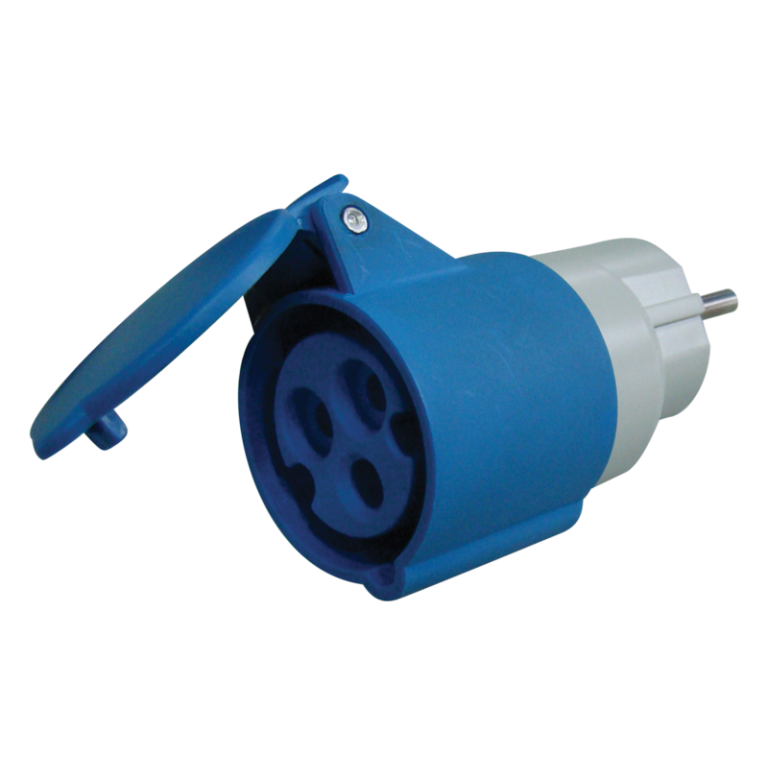 TICS-A3 - Csatlakozó adapter, Schuko/CEE