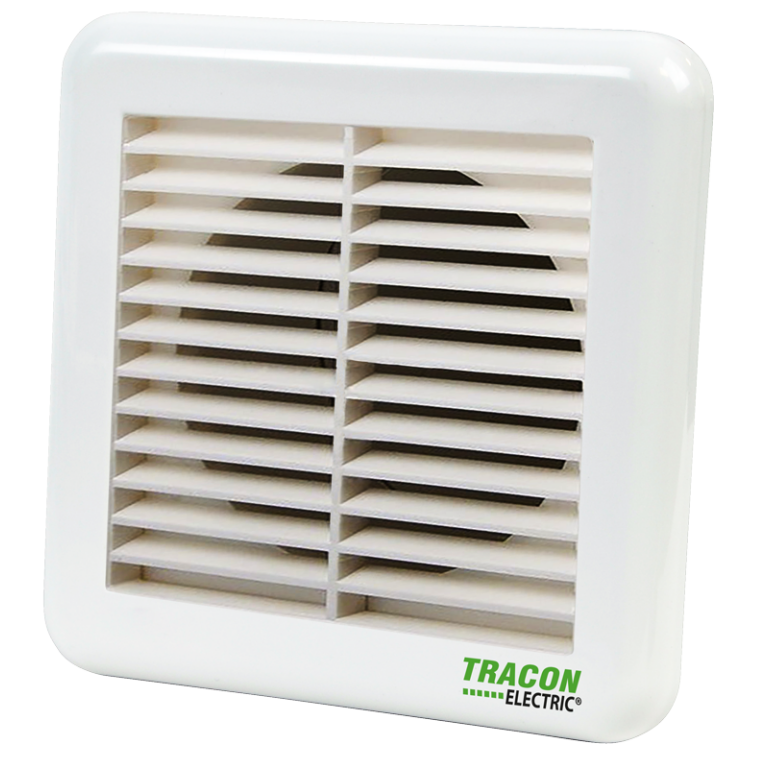 VFS100 - Kültéri fix zsalu ráccsalfürdőszoba ventilátorhoz