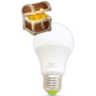 LA6010NW - Gömb burájú LED fényforrás