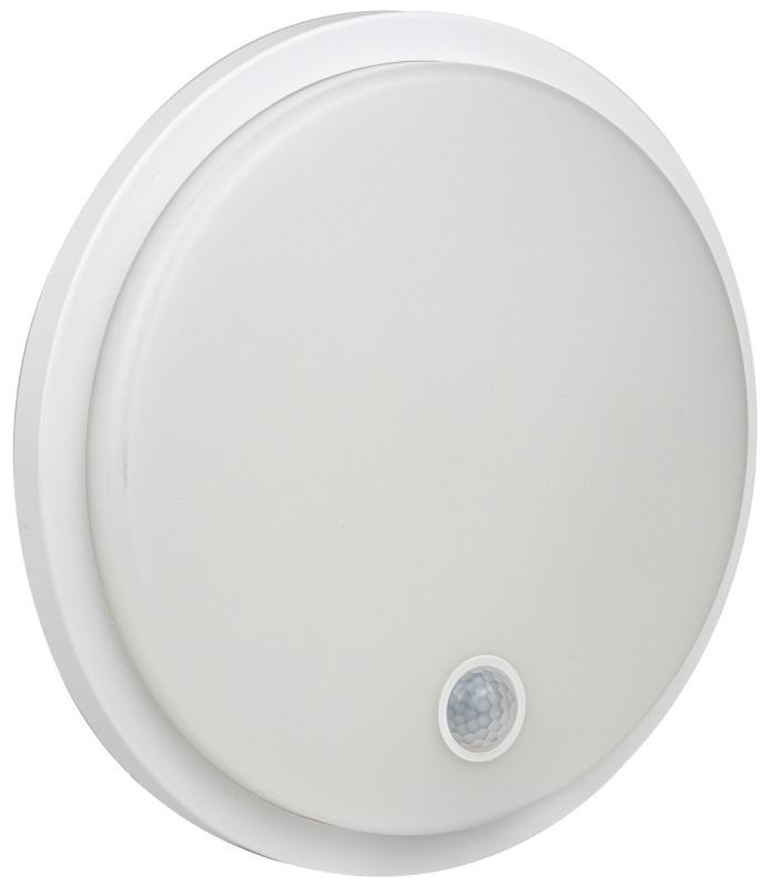 SLKS15W - Mozgásérzékelős kerek fali lámpatest