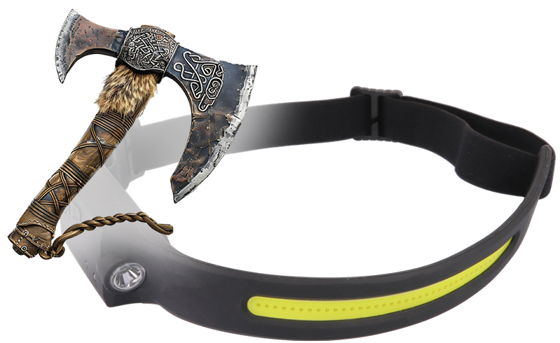 HLCOB5W - Fejlámpa, akkumulátoros, mozgásérzékelős kapcsolással