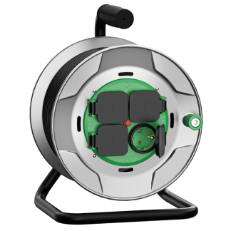 KDHM20IP - Kábeldobos hosszabbító, fémvázzal