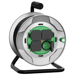 KDHM25IP - Kábeldobos hosszabbító, fémvázzal