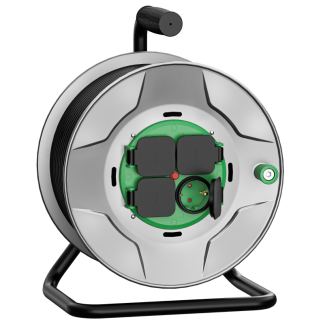 KDHM40IP - Kábeldobos hosszabbító, fémvázzal