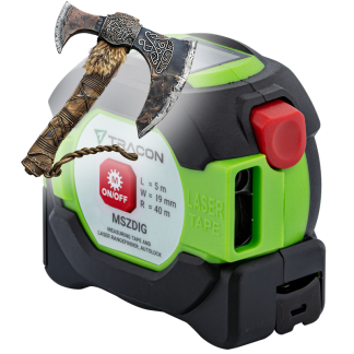 MSZDIG - Mérőszalag és lézeres távolságmérő, autolock