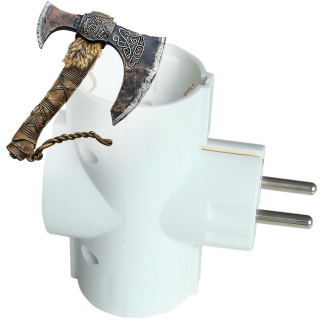 TDUGO - Többférőhelyes átalakító csatlakozó, normál, fehér