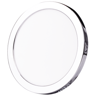 MFP18NW - Kerek mennyezeti lámpa, króm kerettel