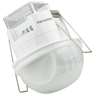 TMB-061F - Mozgásérzékelő, infra, folyosóra, süllyesztett, fehér