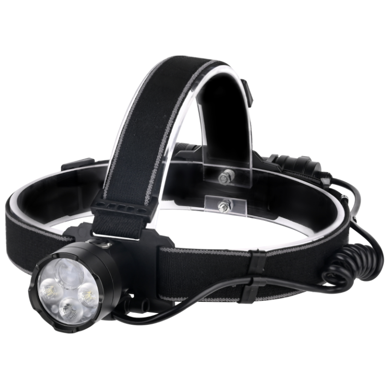 HL2000 - LED fejlámpa, cserélhető akkumulátorral