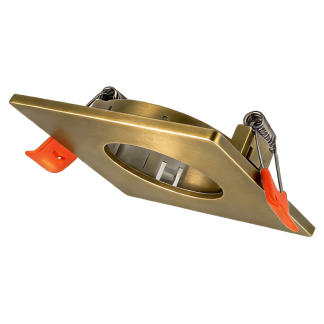 TLCPNG - Süllyesztett spot lámpatest, négyzetes, arany