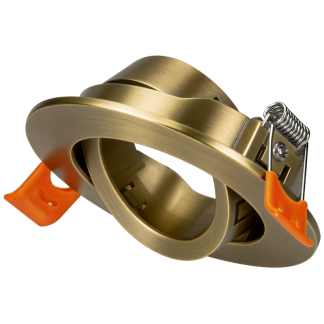 TLCPRDG - Süllyesztett spot lámpatest, kerek, dönthető, arany