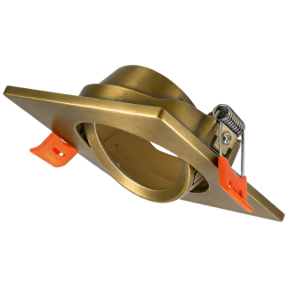 TLCPRNG - Süllyesztett spot lámpatest, négyzetes, dönthető, arany