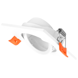 TLCPSDW - Süllyesztett spot lámpatest, négyzetes, dönthető, fehér