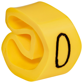 VJC0 - Vezetékjelölő (0 szám)vezetékre ráhúzható