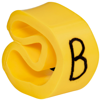 VJCB - Vezetékjelölő (B betű)vezetékre ráhúzható