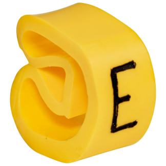VJCE - Vezetékjelölő (E betű)vezetékre ráhúzható