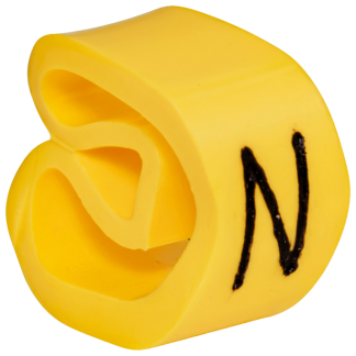 VJCN - Vezetékjelölő (N betű)vezetékre ráhúzható