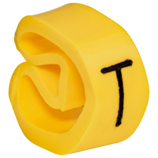 VJCT - Vezetékjelölő (T betű)vezetékre ráhúzható