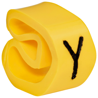 VJCY - Vezetékjelölő (Y betű)vezetékre ráhúzható