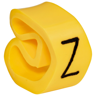 VJCZ - Vezetékjelölő (Z betű)vezetékre ráhúzható