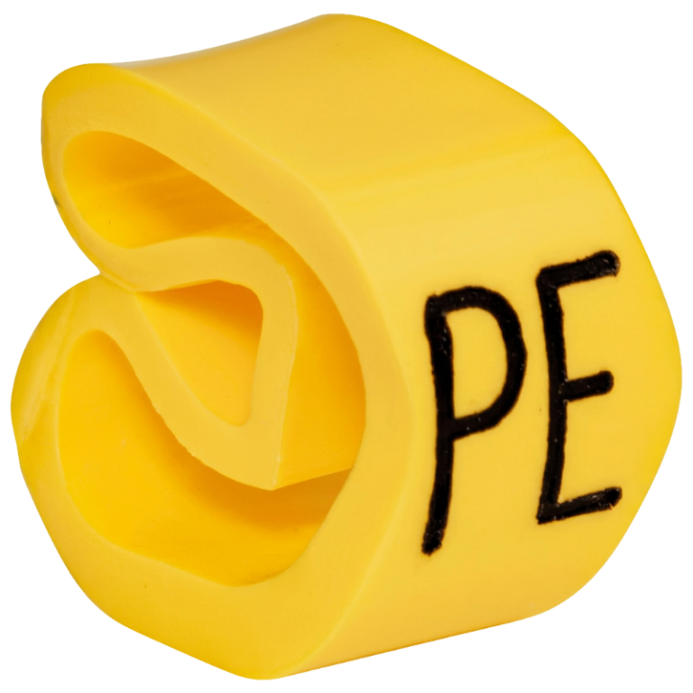 VJBPE - Vezetékjelölő (PE jelölés)vezetékre ráhúzható