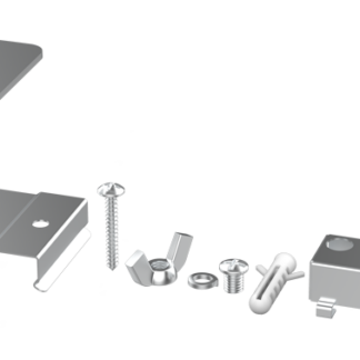 LINAS - Oldalfali rögzítő készlet LIN irodai világítótestekhez