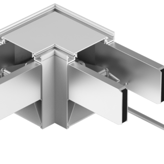 LINLW - Toldó LIN irodai világítótestekhez, L, fehér