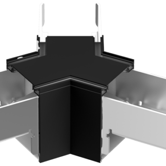 LINYB - Toldó LIN irodai világítótestekhez, Y, fekete
